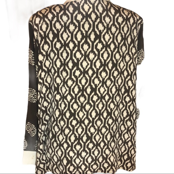 Vintage Button Down  Geometric & Organic Print XL - Picture 4 of 6